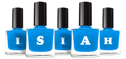 Isiah glossy logo