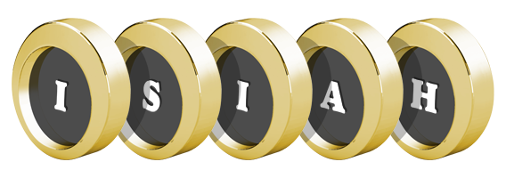 Isiah gold logo
