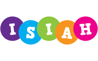 Isiah happy logo