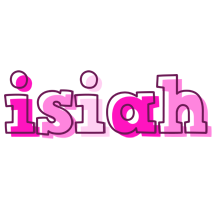 Isiah hello logo