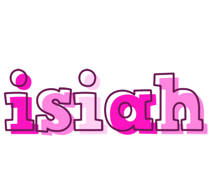 Isiah hello logo