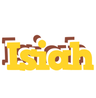 Isiah hotcup logo