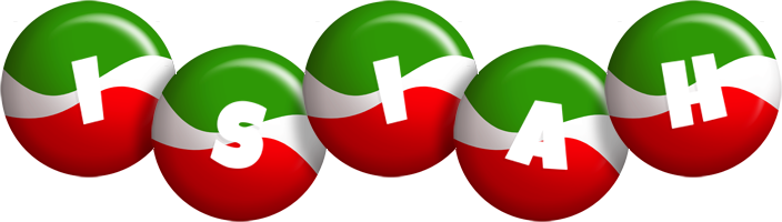 Isiah italy logo