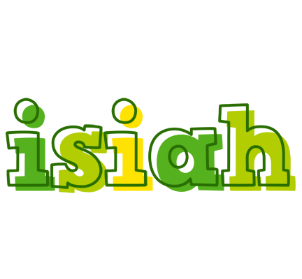 Isiah juice logo