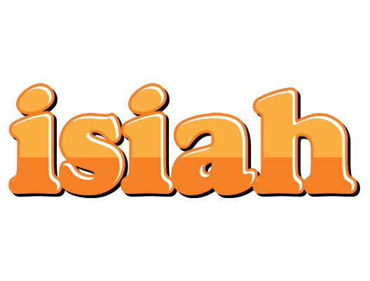 Isiah orange logo
