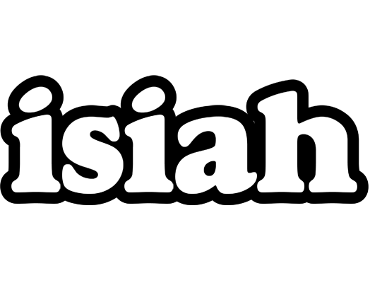 Isiah panda logo