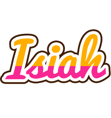 Isiah smoothie logo