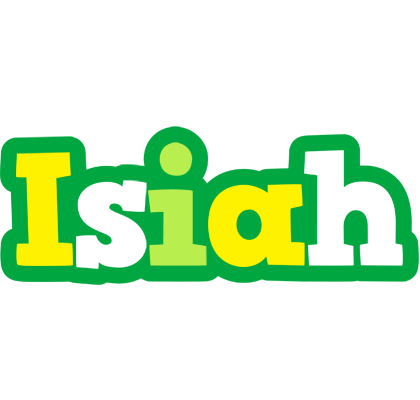 Isiah soccer logo