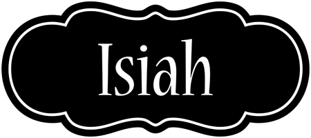 Isiah welcome logo