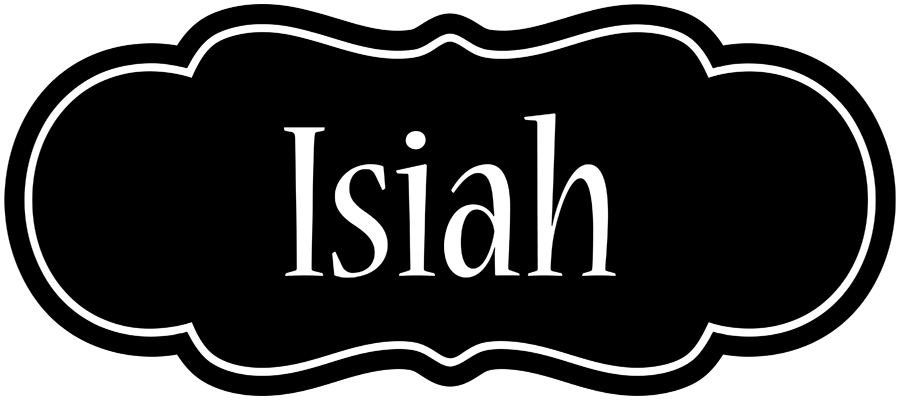 Isiah welcome logo