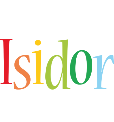 Isidor birthday logo
