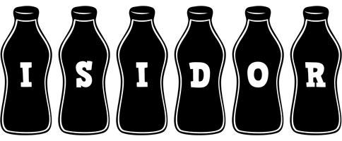 Isidor bottle logo