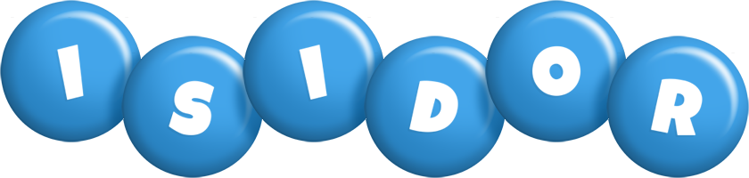 Isidor candy-blue logo