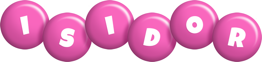 Isidor candy-pink logo