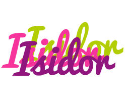 Isidor flowers logo