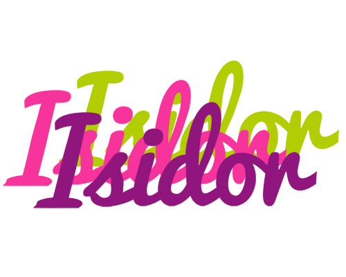 Isidor flowers logo