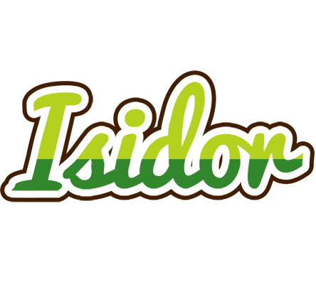 Isidor golfing logo