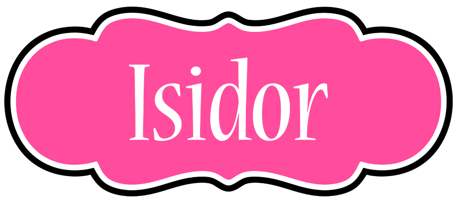 Isidor invitation logo
