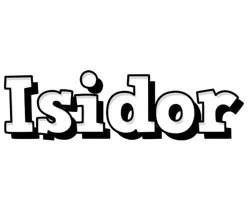 Isidor snowing logo