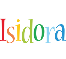 Isidora birthday logo