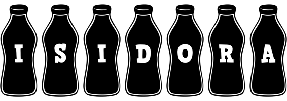 Isidora bottle logo