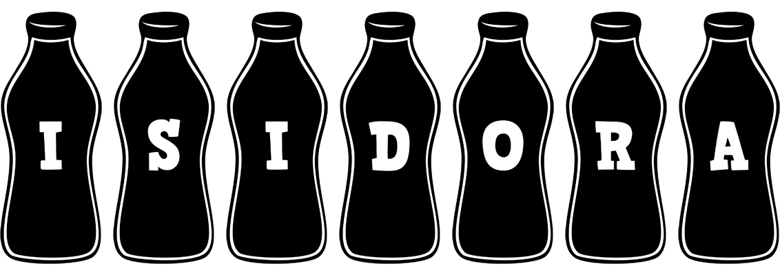 Isidora bottle logo