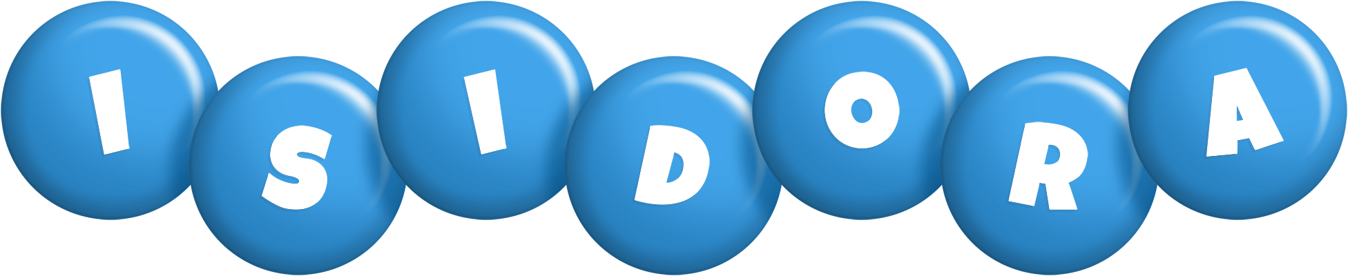 Isidora candy-blue logo