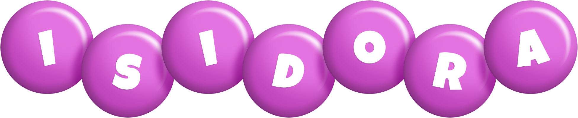 Isidora candy-purple logo