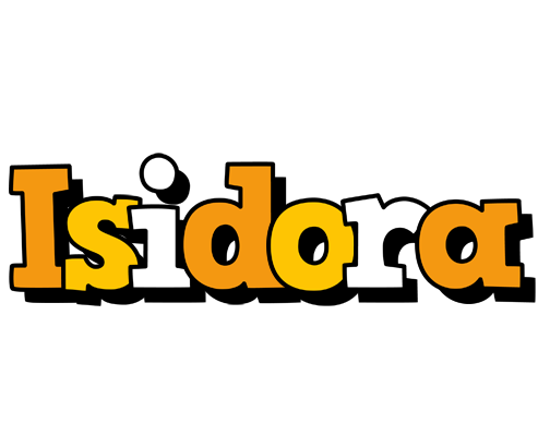 Isidora cartoon logo