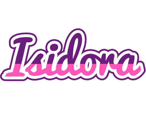 Isidora cheerful logo