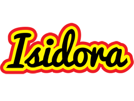 Isidora flaming logo