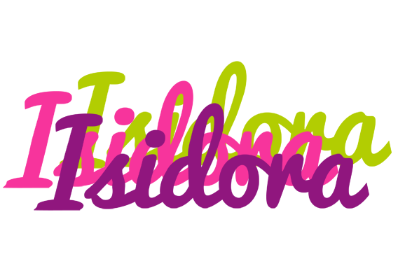 Isidora flowers logo