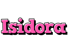 Isidora girlish logo