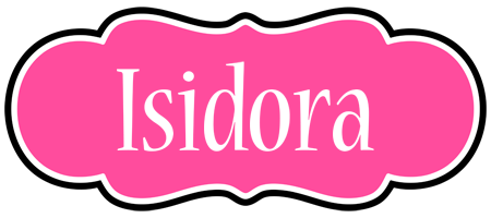 Isidora invitation logo