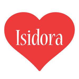 Isidora love logo