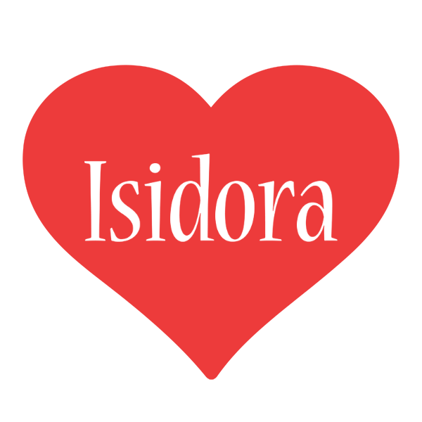 Isidora love logo