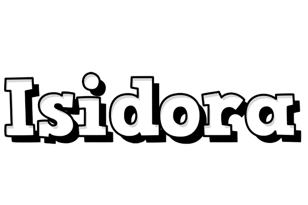 Isidora snowing logo