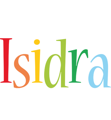 Isidra birthday logo
