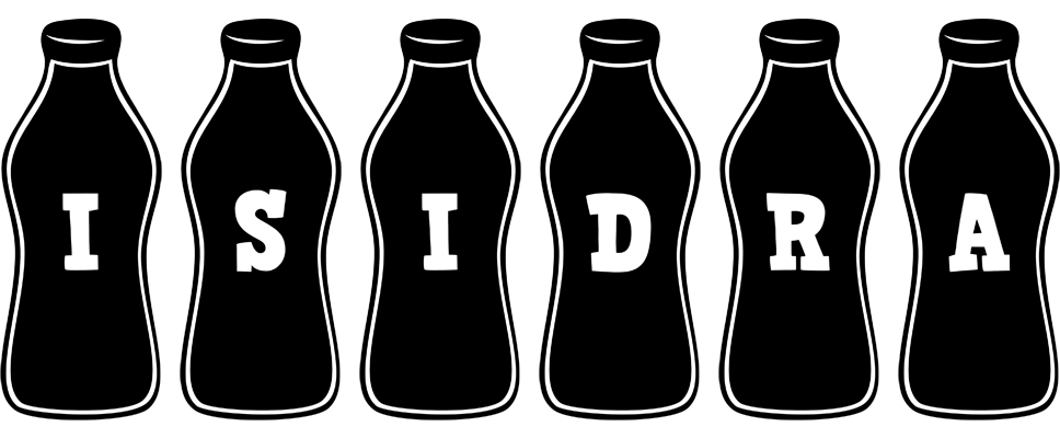 Isidra bottle logo