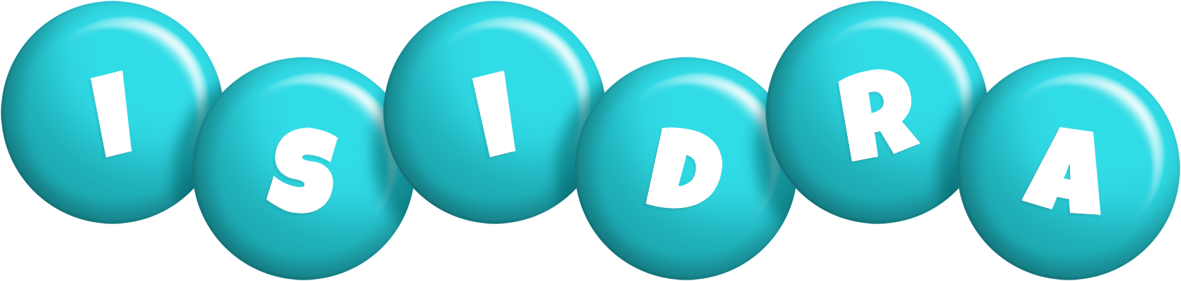 Isidra candy-azur logo