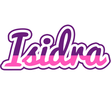 Isidra cheerful logo
