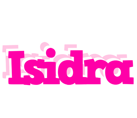 Isidra dancing logo