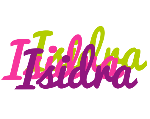 Isidra flowers logo
