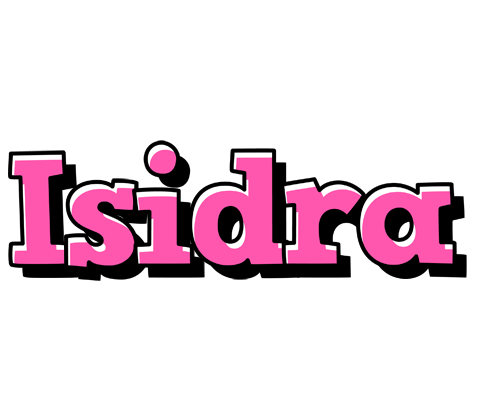 Isidra girlish logo