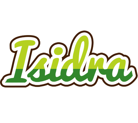 Isidra golfing logo