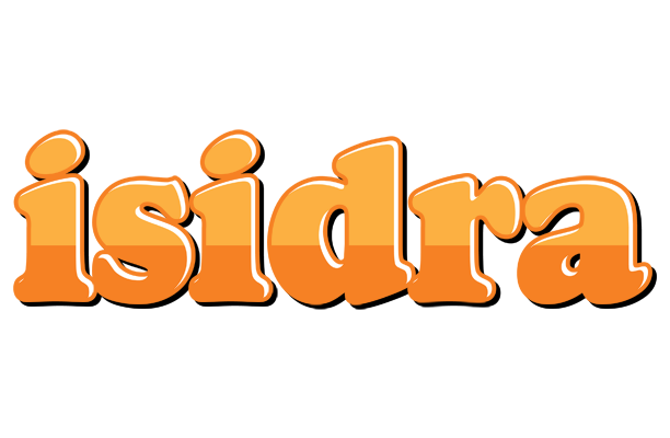 Isidra orange logo