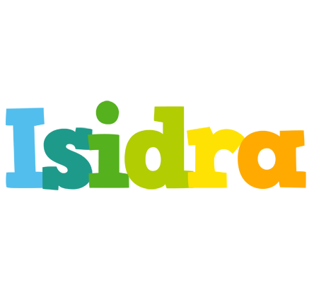Isidra rainbows logo