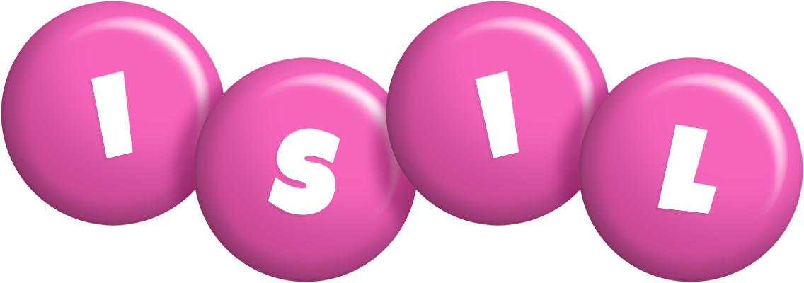 Isil candy-pink logo