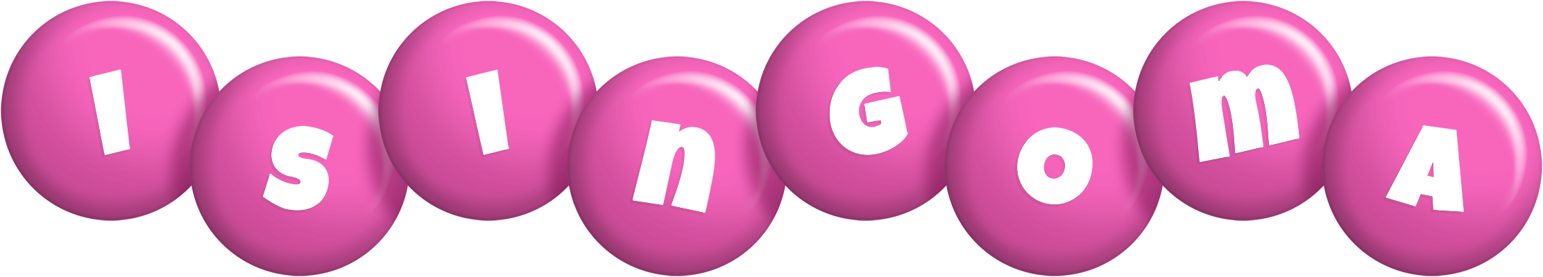 Isingoma candy-pink logo