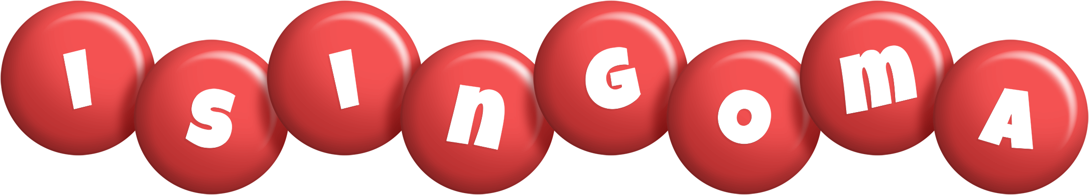 Isingoma candy-red logo